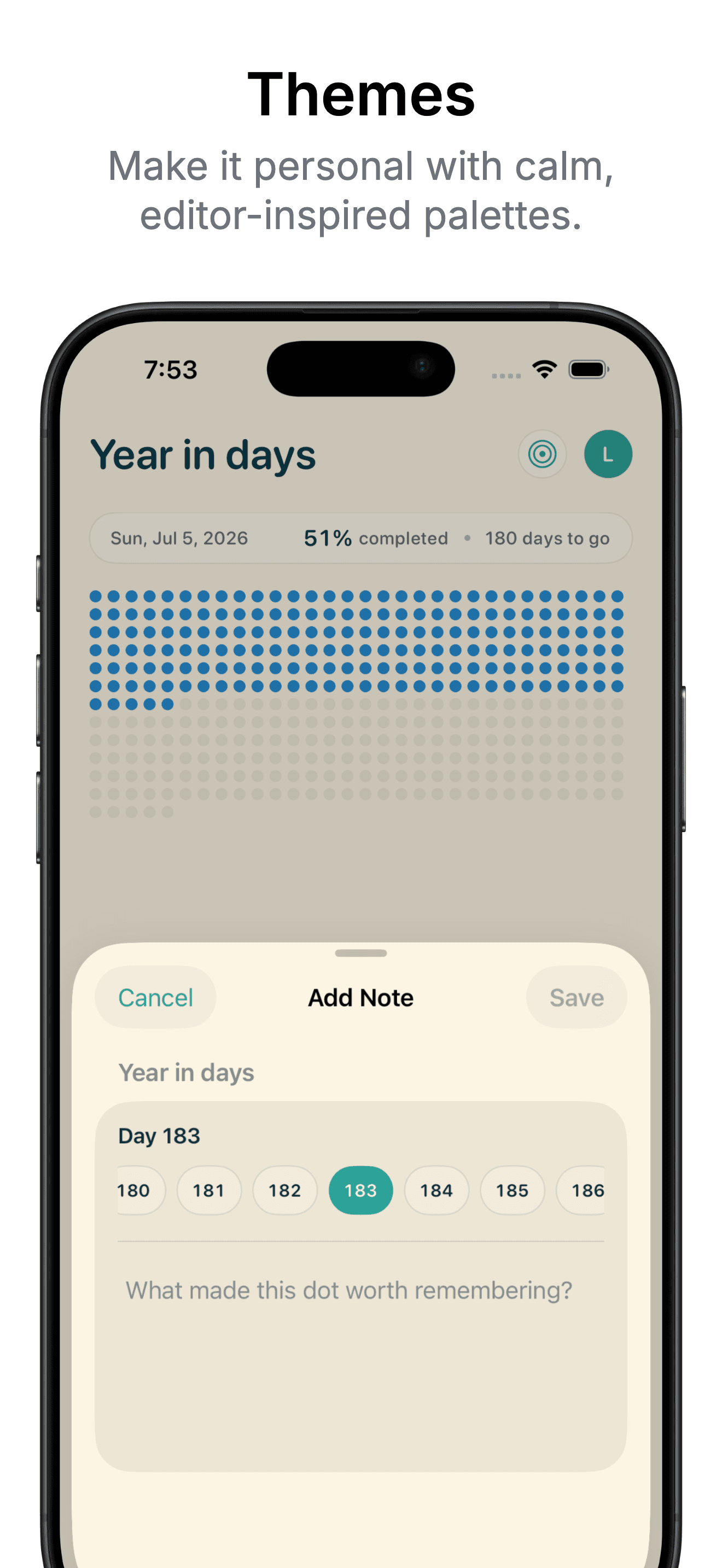 Dots Themes App Store screenshot